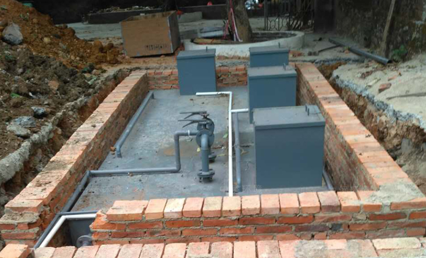 吉林100噸農(nóng)村一體化污水處理設備工程案例